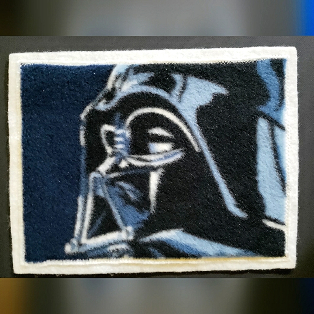 NEW (1) Star Wars - Darth Vader Patch/Emblem/Appliqué! 9.25"x7". Sew-On. Unisex.